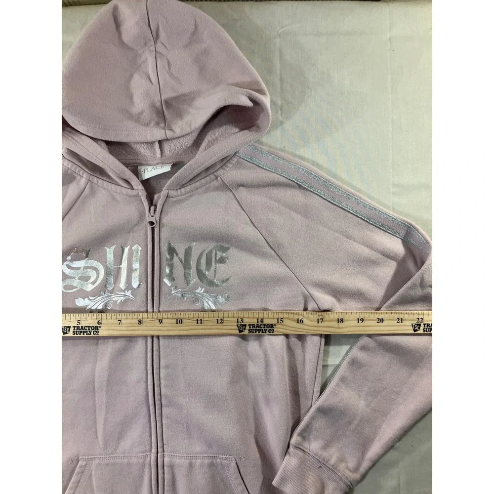 Children Place Girls Pink Shine Tracksuit Hoodie Sweatshirt Jogger Set Size‎ XXL